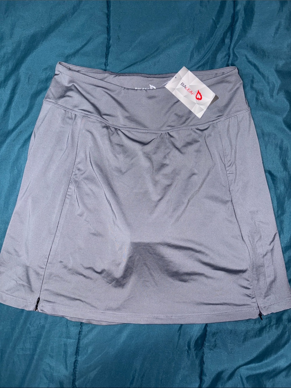 Baleaf Athletic Padded Skort in Light Gray - Biking 🚴‍♀️